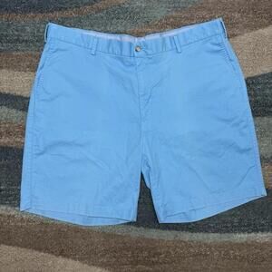 Peter Millar Men’s 40 Sky Blue Chino Shorts Casual Golf Summer Resort